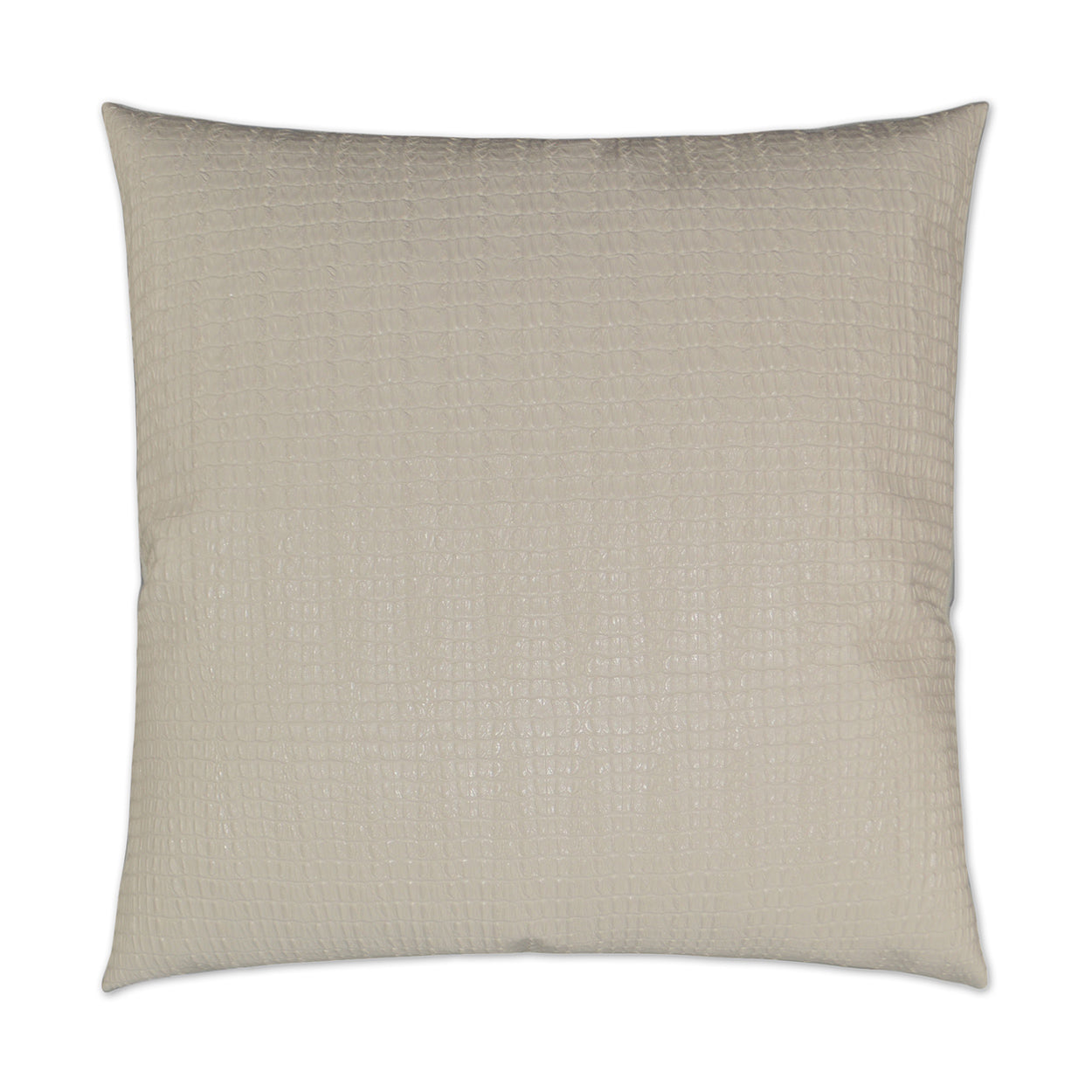 D.V. Kap Home Saltwater Croc Pillow - Ivory