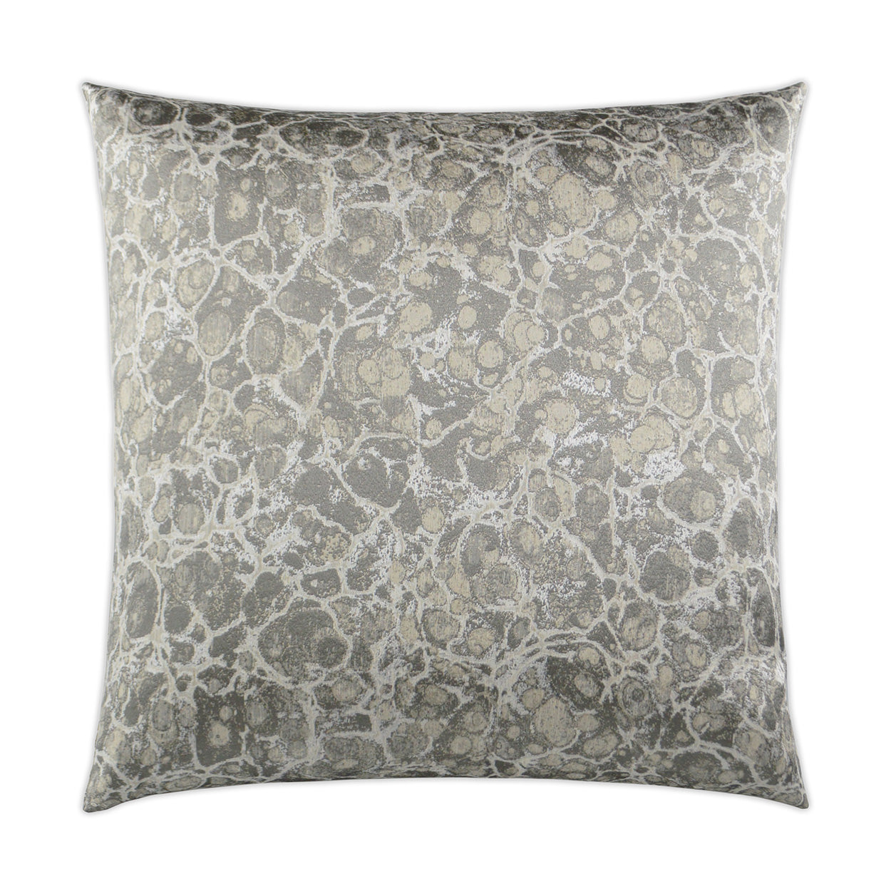 D.V. Kap Home Terrazzo Pillow - Silver