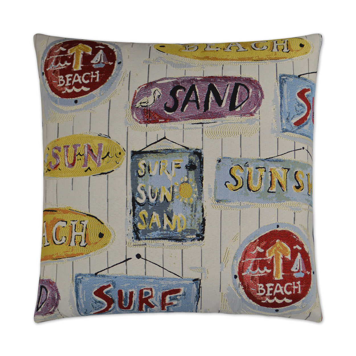 D.V. Kap Home Sunshine Stamp Pillow