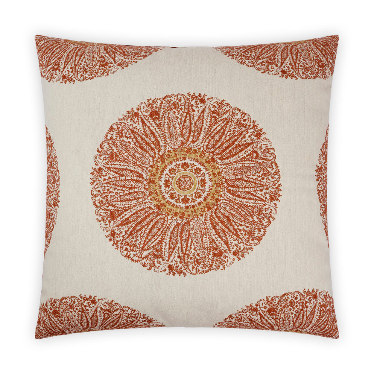 D.V. Kap Home Crillon Pillow - Rust