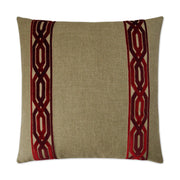 D.V. Kap Home Cannes Pillow - Red