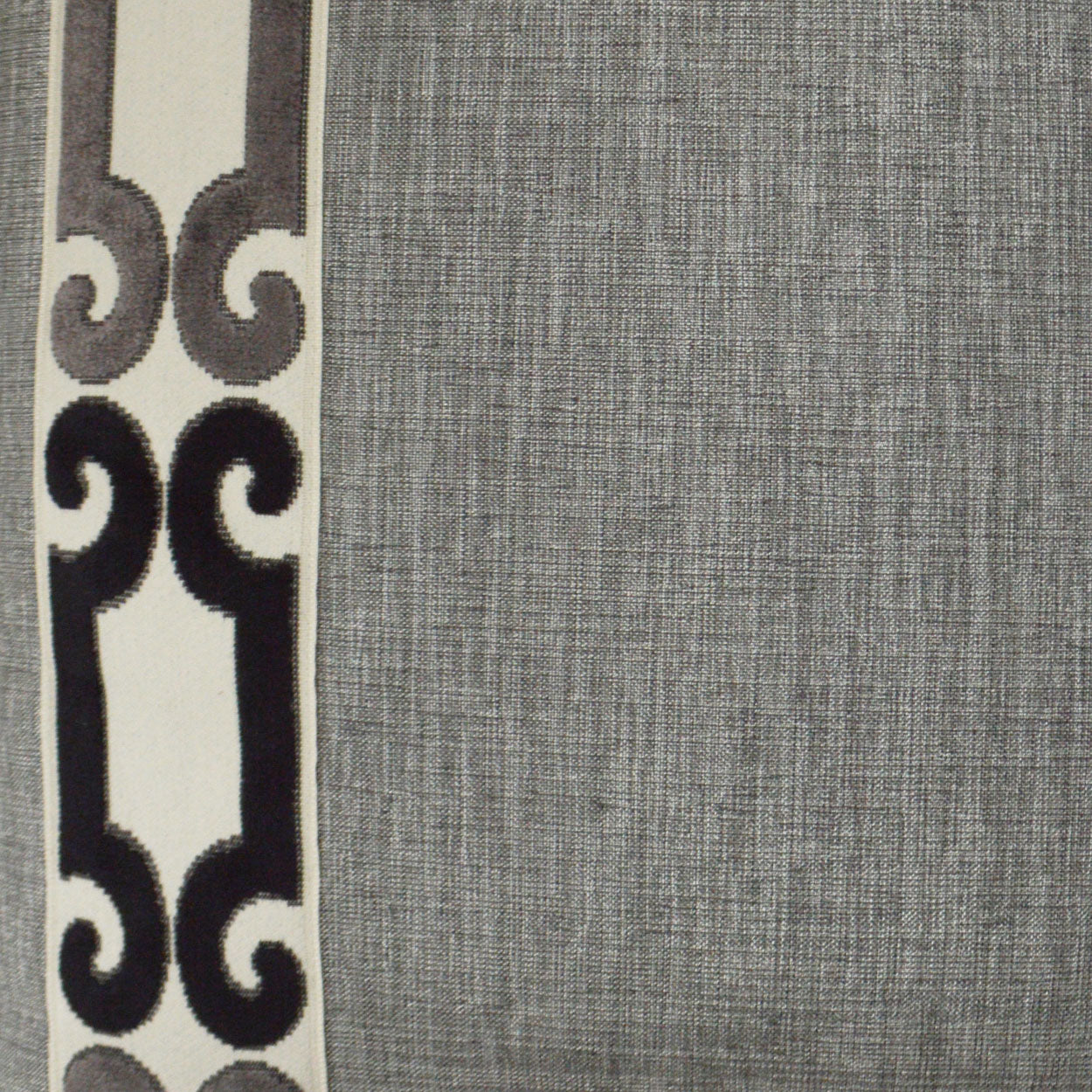 D.V. Kap Home St. Raphael Pillow - Charcoal