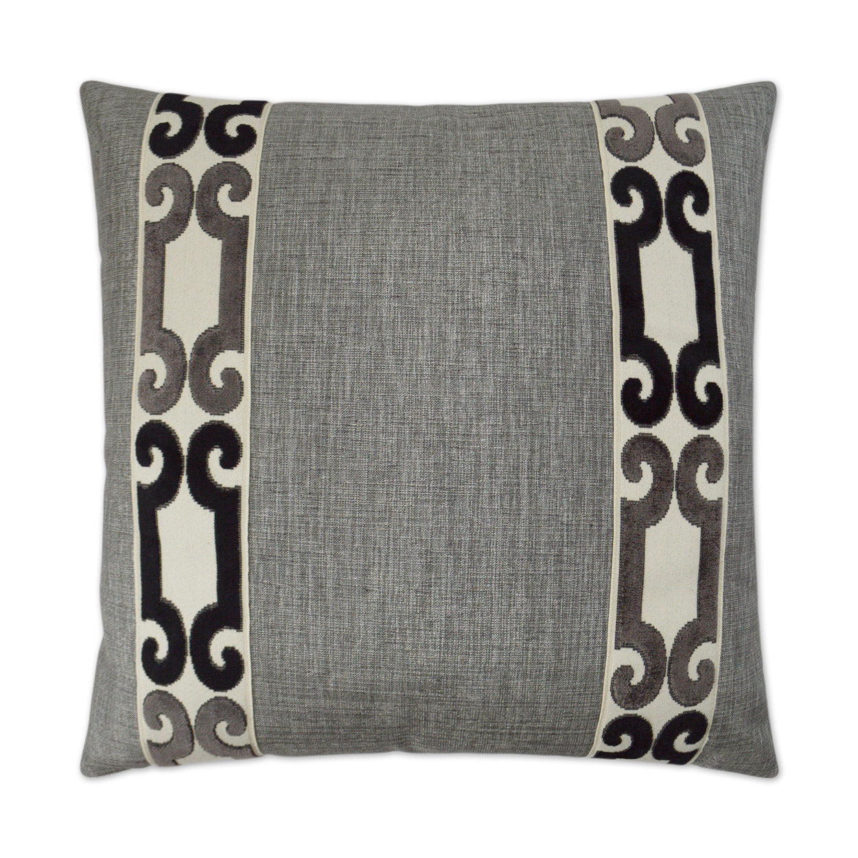 D.V. Kap Home St. Raphael Pillow - Charcoal