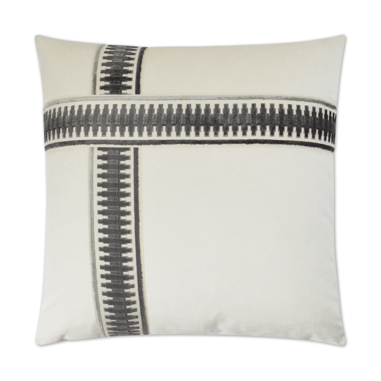 D.V. Kap Home Antibes II Pillow - Grey