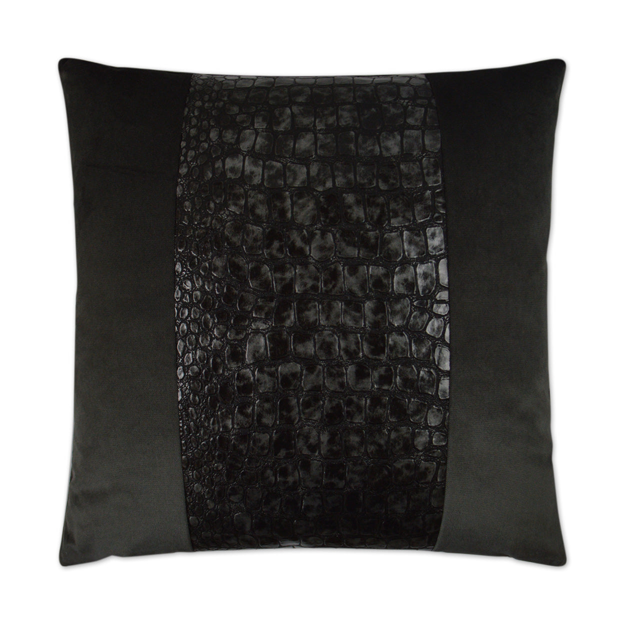 D.V. Kap Home Bayou Pillow - Charcoal