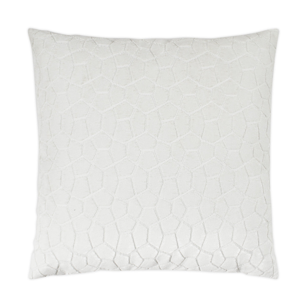 D.V. Kap Home Flintstone Pillow - White