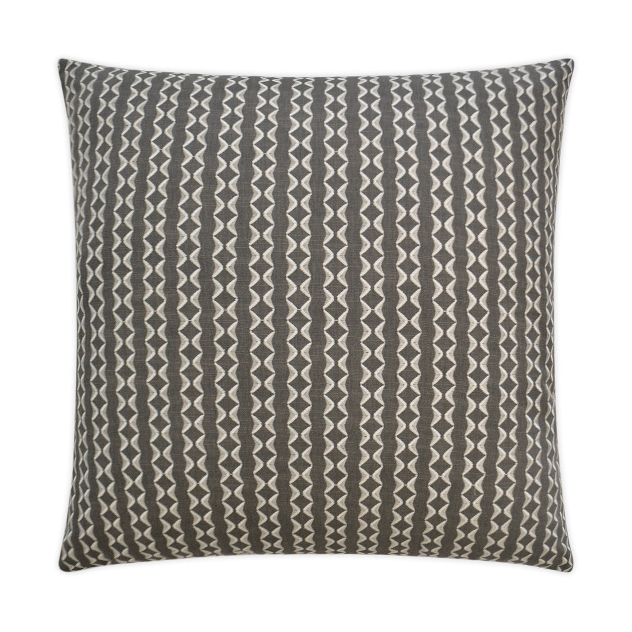 D.V. Kap Home Notch Pillow - Greystone