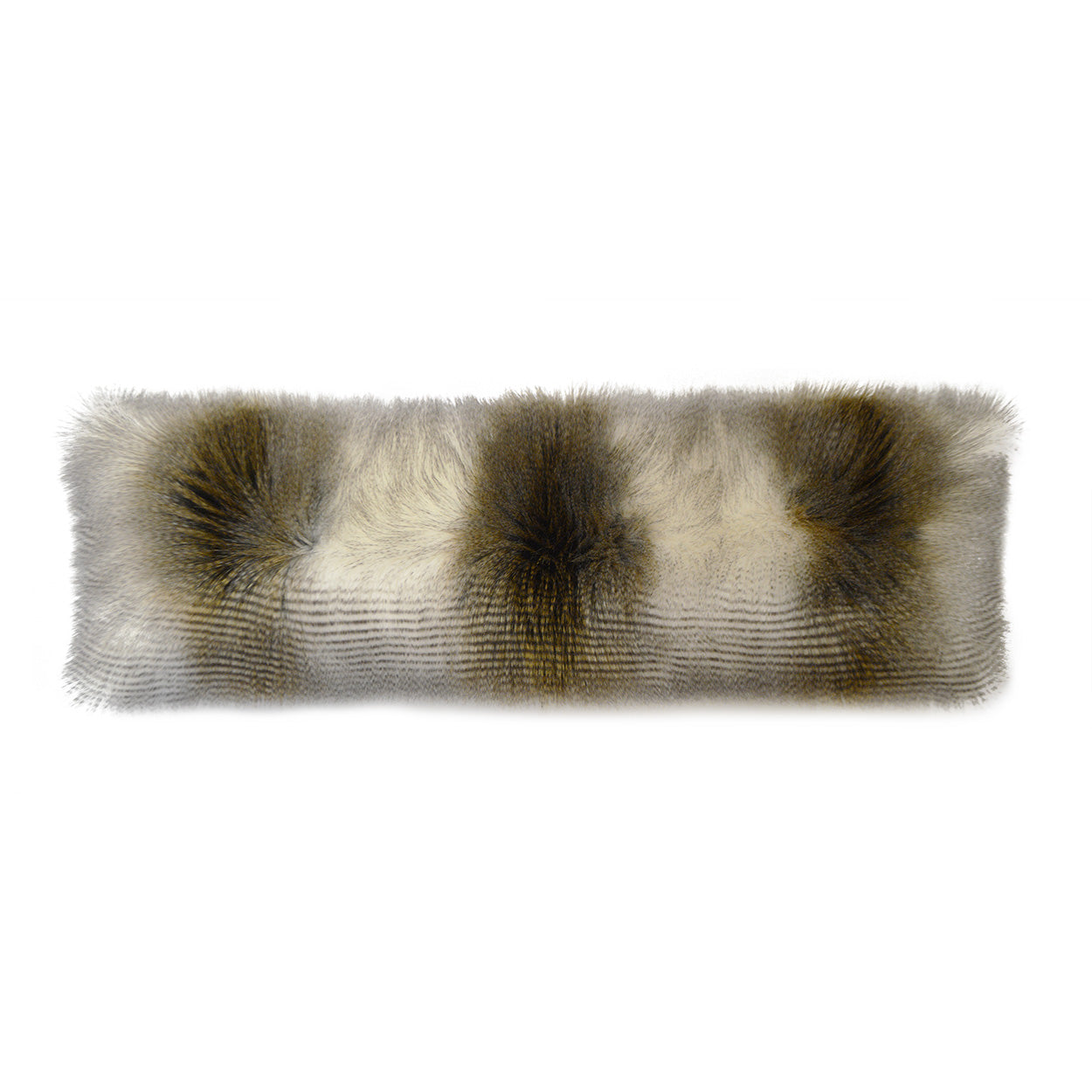 D.V. Kap Home Fur Bolster Pillow - Alaskan Hawk