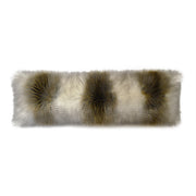 D.V. Kap Home Fur Bolster Pillow - Alaskan Hawk