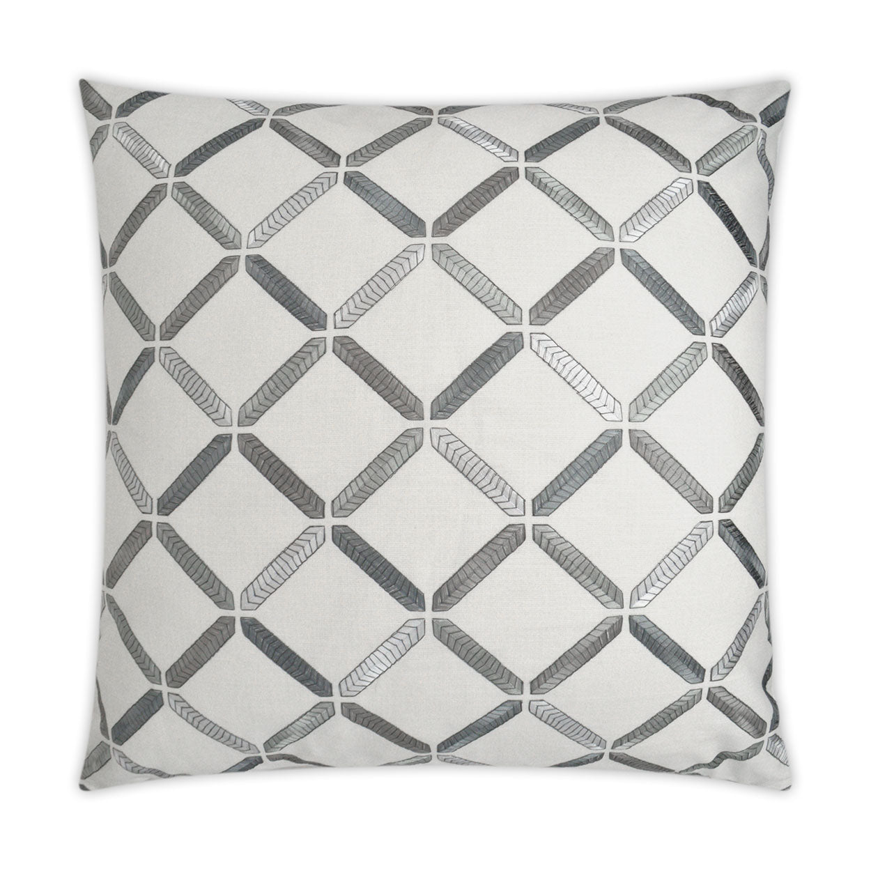 D.V. Kap Home Granville Pillow - Silver