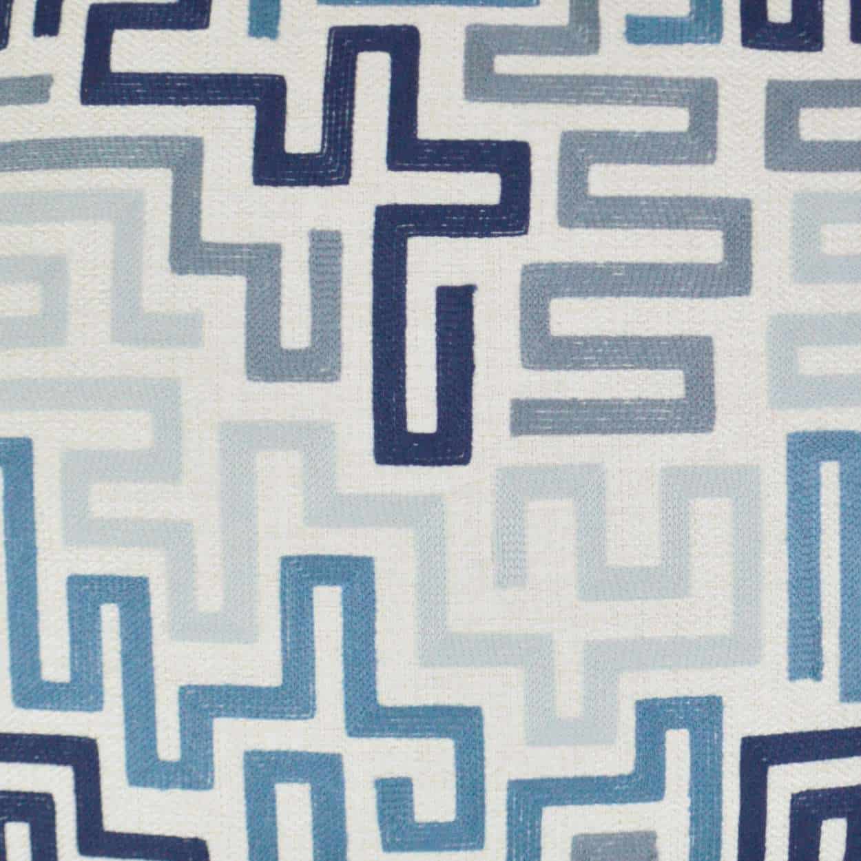 D.V. Kap Home Labyrinth Pillow - Indigo