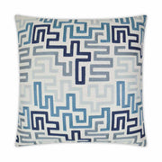 D.V. Kap Home Labyrinth Pillow - Indigo