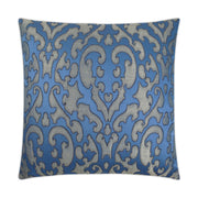 D.V. Kap Home Bokhara Pillow - Bluestone