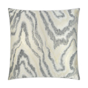 D.V. Kap Home Waves Pillow - Charcoal