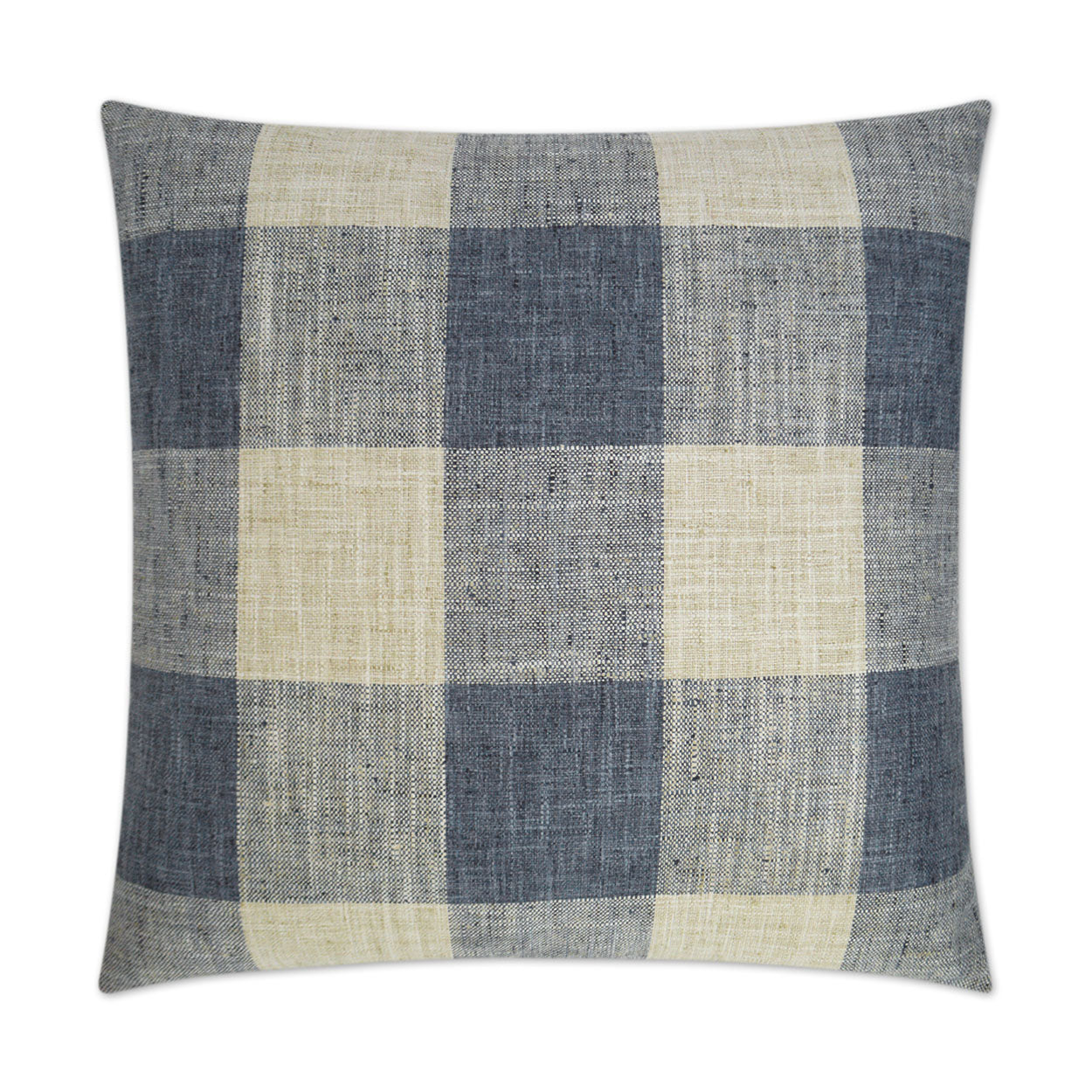 D.V. Kap Home Check Please Pillow - Blue