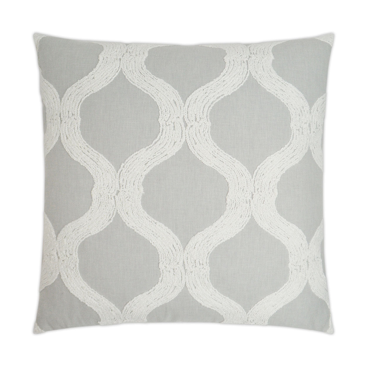 D.V. Kap Home French Twist Pillow - Dove