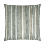 D.V. Kap Home Faded Stripe Pillow - Grey