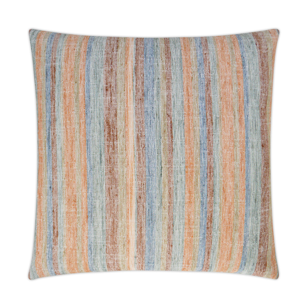 D.V. Kap Home Faded Stripe Pillow - Spice