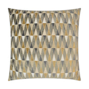 D.V. Kap Home Abrash Pillow - Mustard