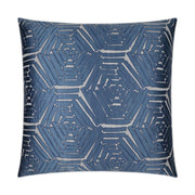 D.V. Kap Home Percy Pillow - Blue