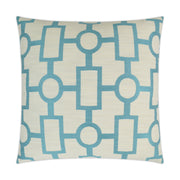 D.V. Kap Home Ellington Pillow - Turquoise