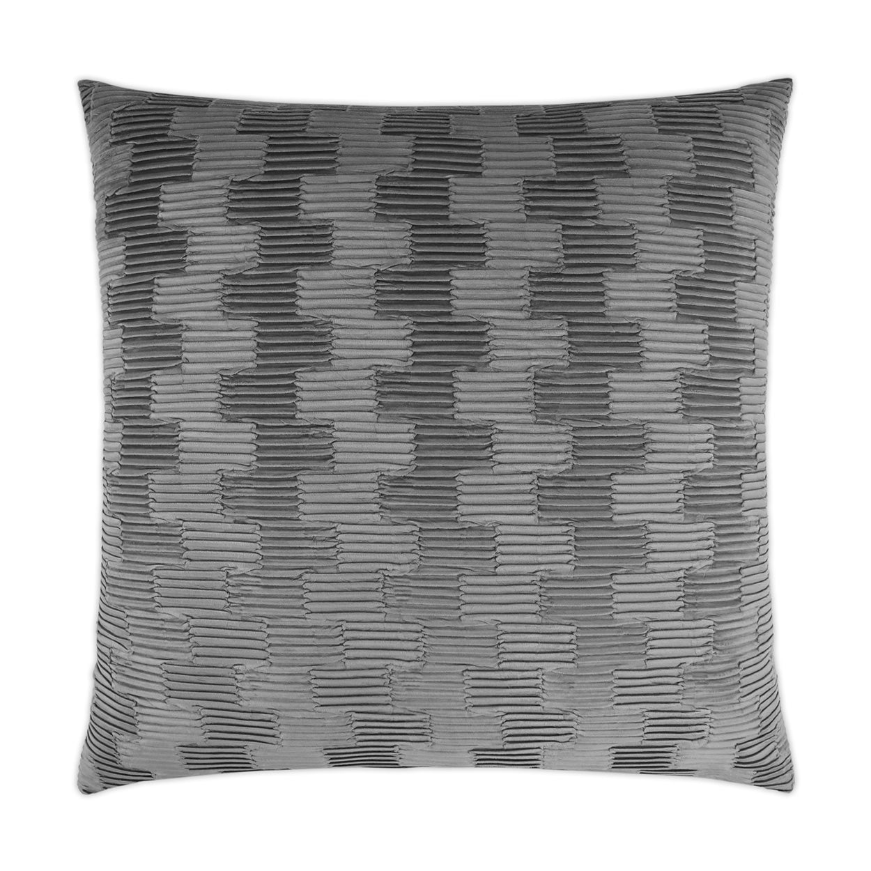 D.V. Kap Home Ruche Pillow - Slate