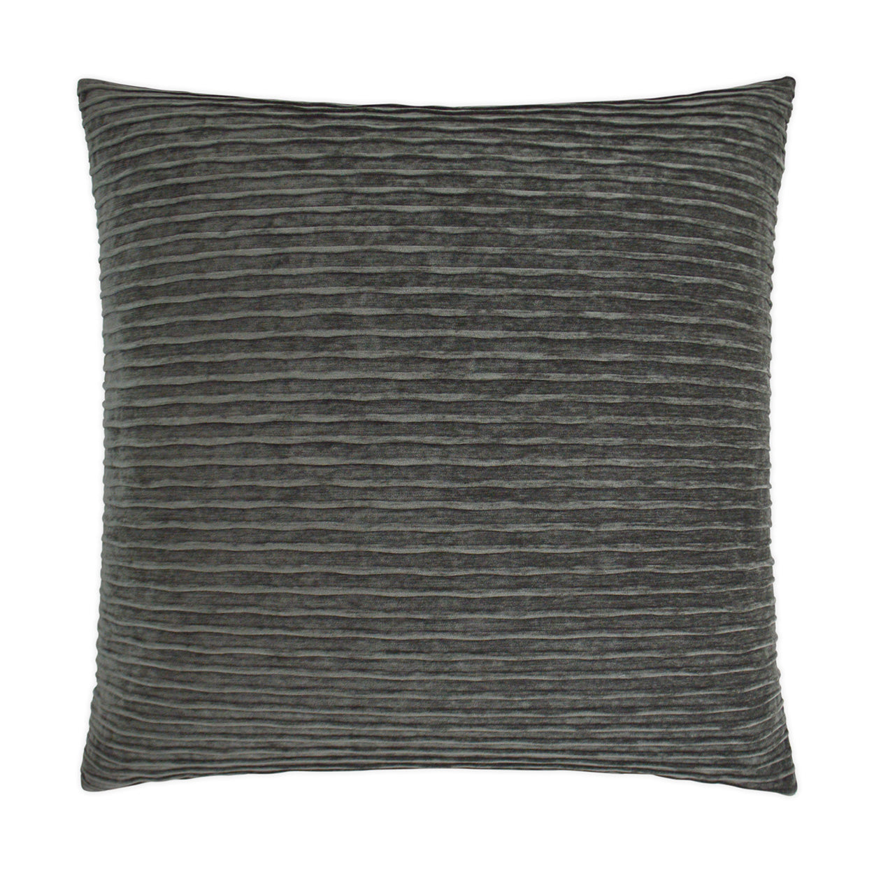 D.V. Kap Home Pleatte Pillow - Grey