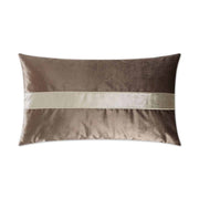 D.V. Kap Home Iridescence Band Lumbar Pillow - Latte