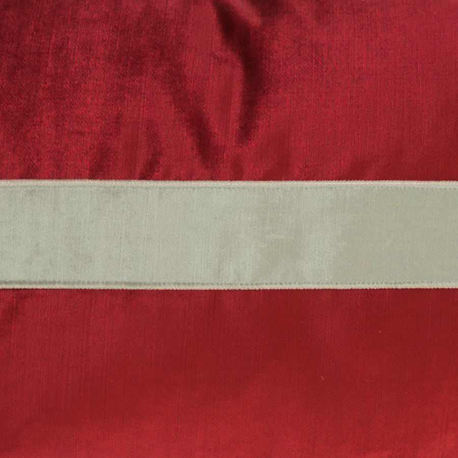 D.V. Kap Home Iridescence Band Lumbar Pillow - Ruby