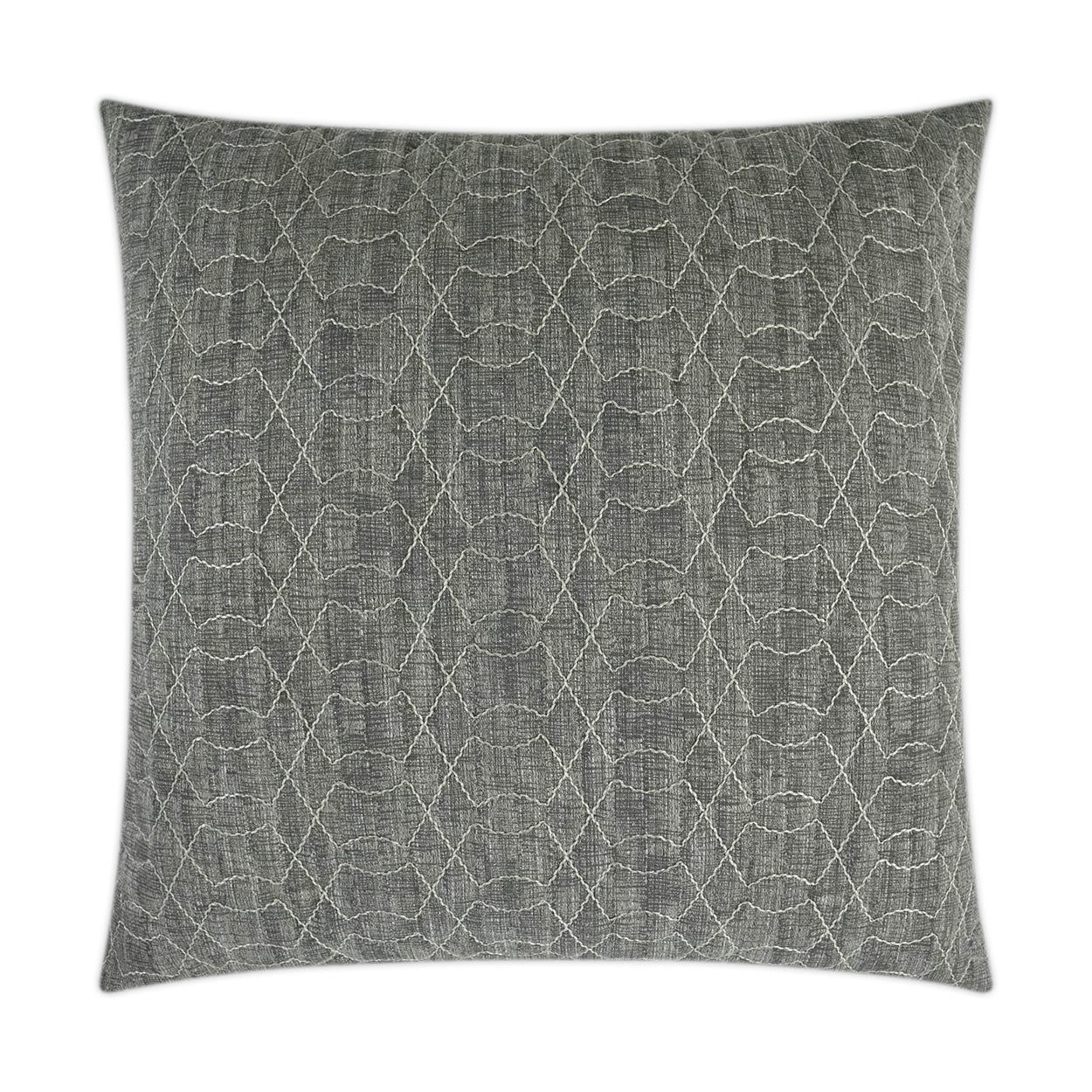 D.V. Kap Home Shipka Pillow - Chrome