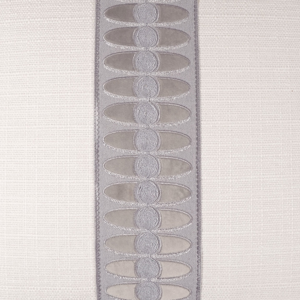 D.V. Kap Home Mati Linen Pillow - Smoke