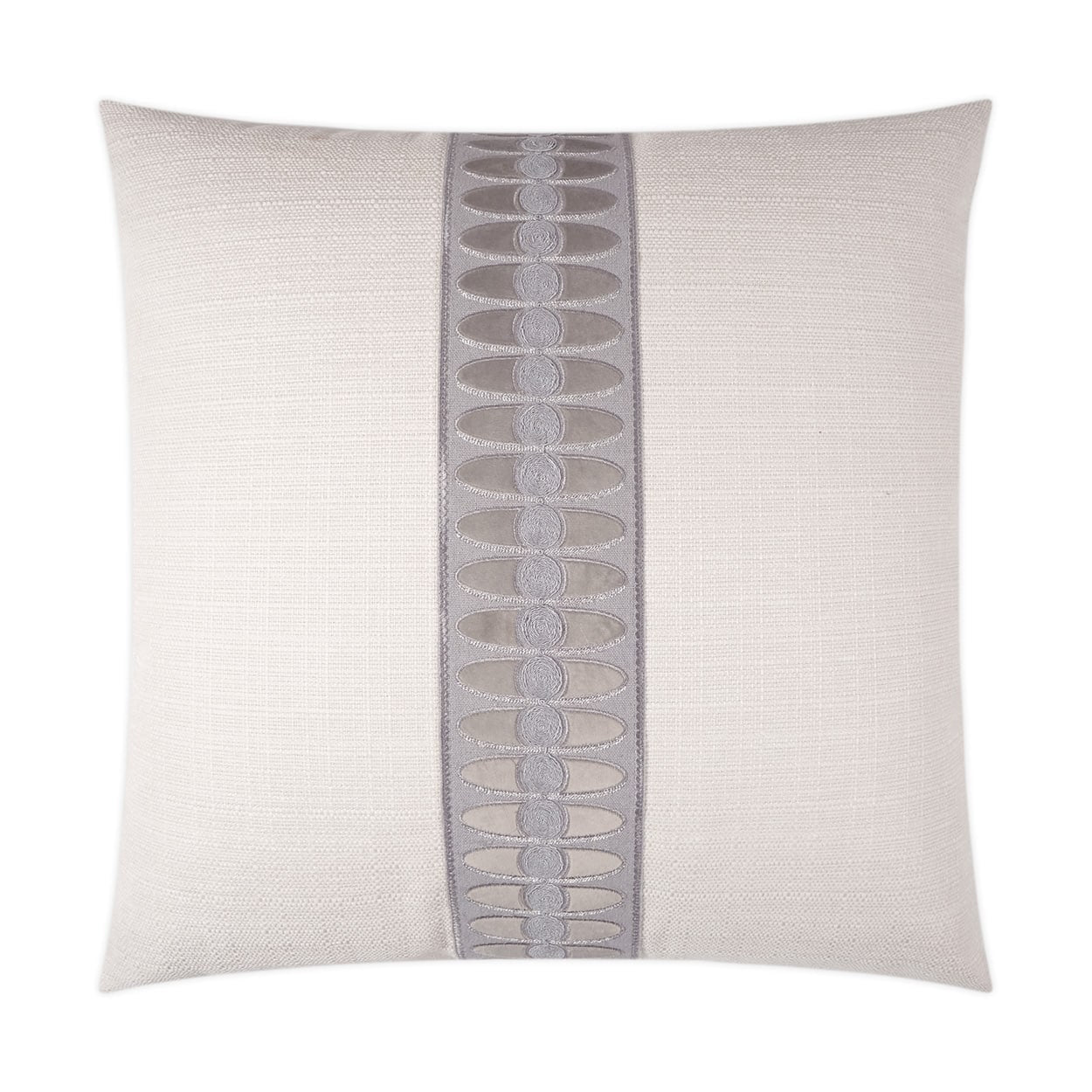 D.V. Kap Home Mati Linen Pillow - Smoke