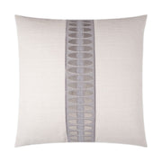 D.V. Kap Home Mati Linen Pillow - Smoke