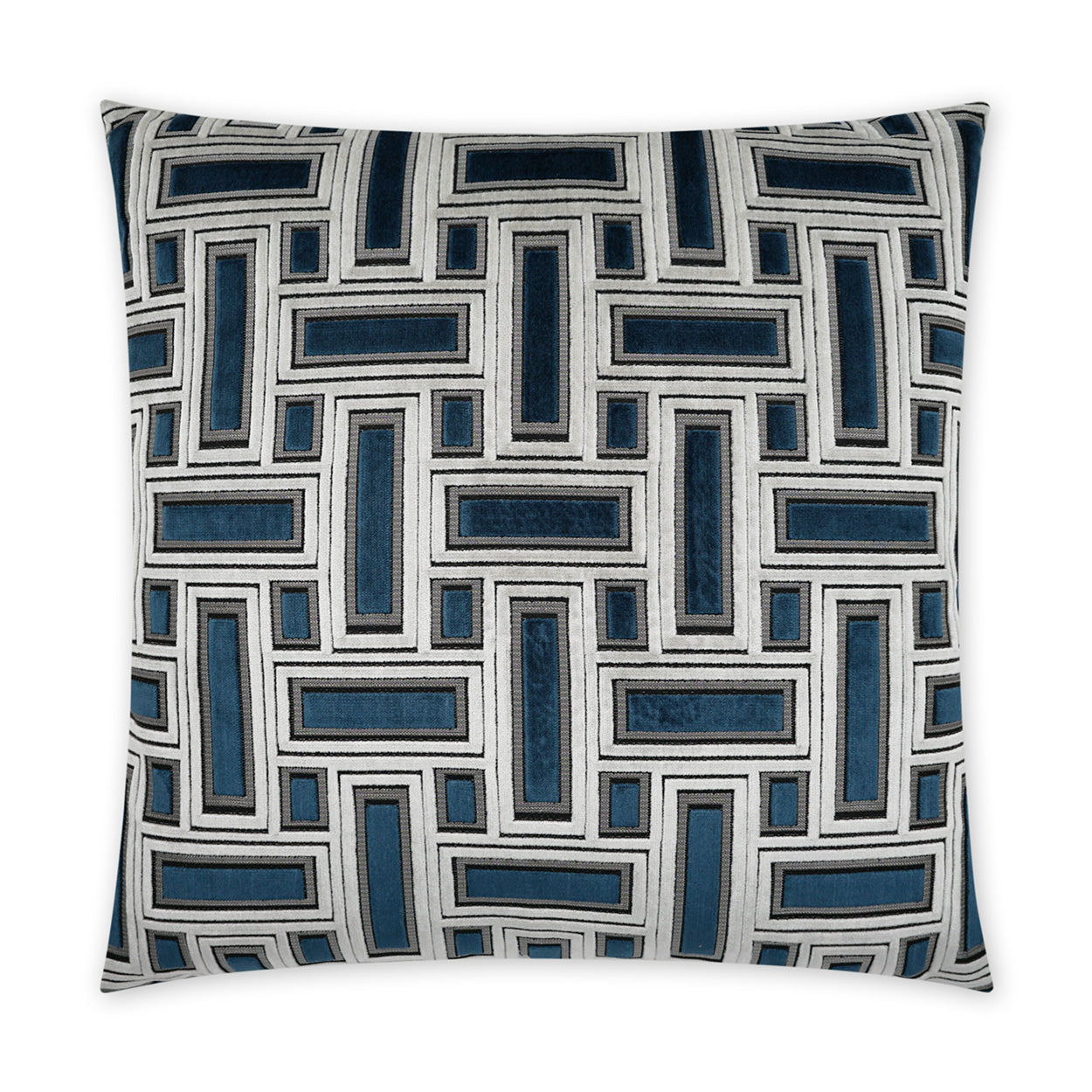 D.V. Kap Home Brix Pillow - Sapphire