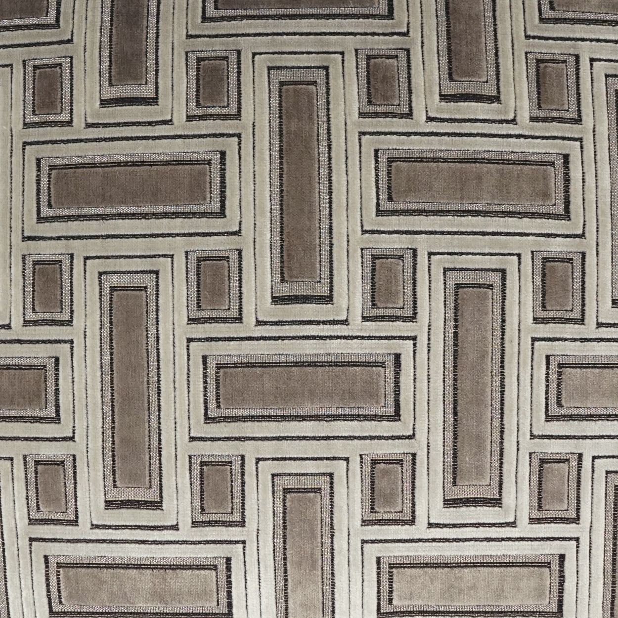 D.V. Kap Home Brix Pillow - Truffle