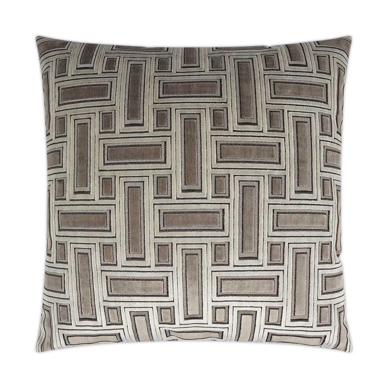 D.V. Kap Home Brix Pillow - Truffle