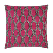 D.V. Kap Home Fringed Pillow - Fuchsia