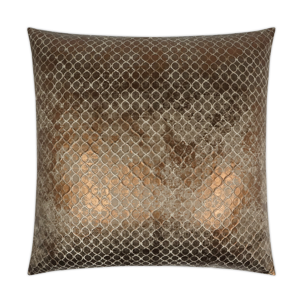 D.V. Kap Home Beadling Pillow - Bronze