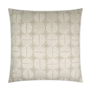 D.V. Kap Home Medallions Pillow - Oyster