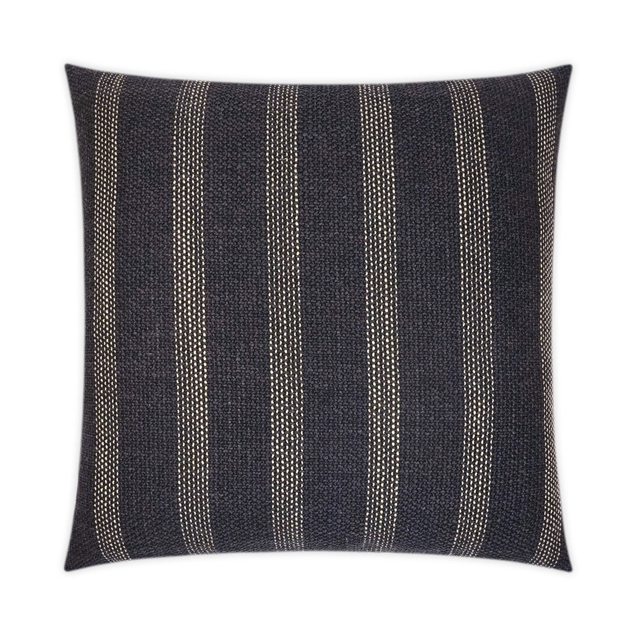 D.V. Kap Home Channel Pillow - Black