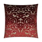 D.V. Kap Home Damascus Pillow - Wine