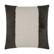 D.V. Kap Home Courchevel Pillow - Grey Brown