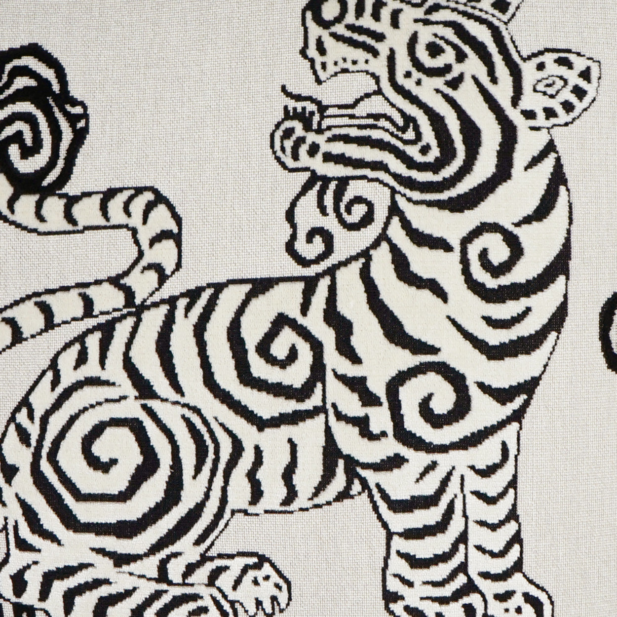 D.V. Kap Home Akbar Pillow - Tuxedo