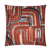 D.V. Kap Home Bender Pillow - Cinnabar