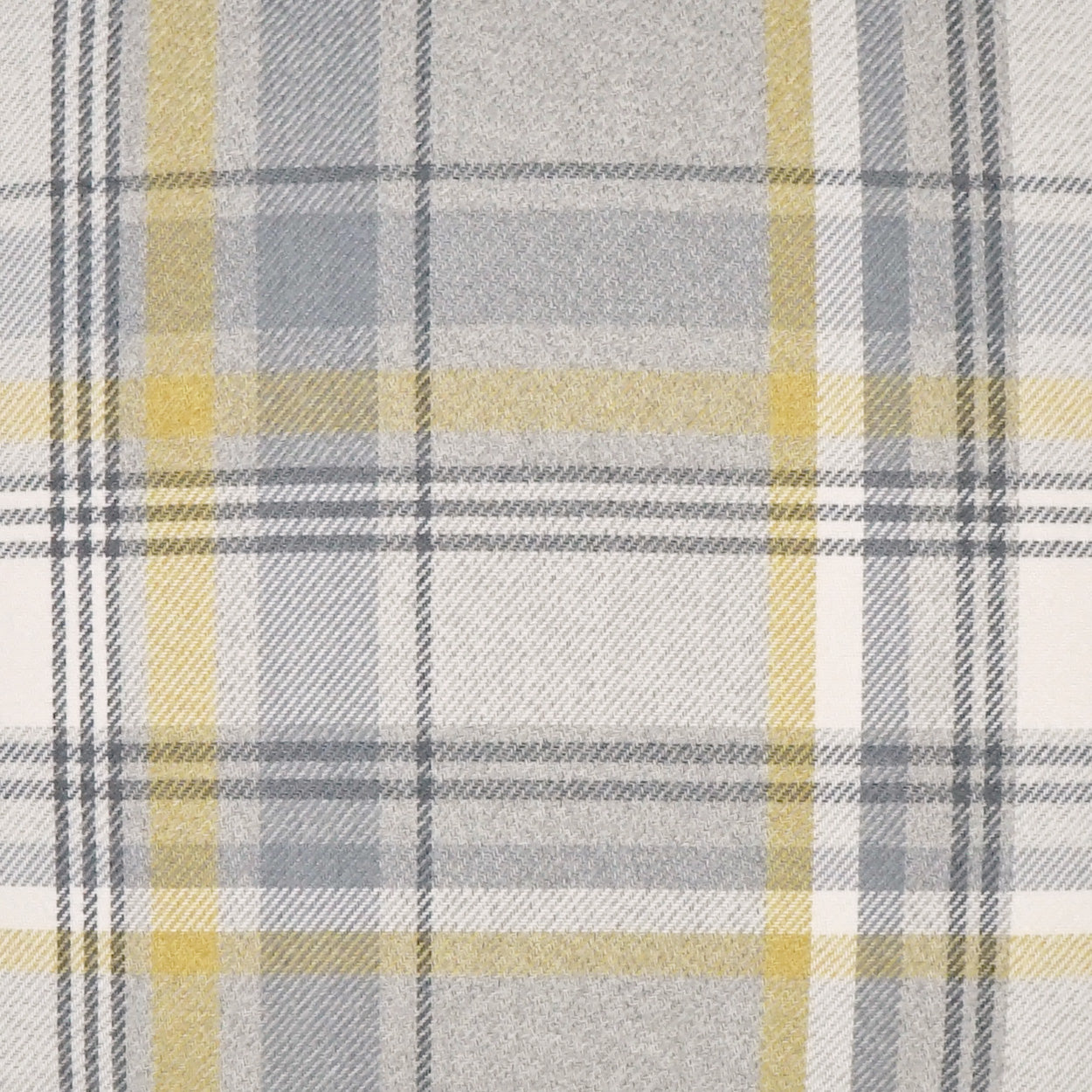 D.V. Kap Home Tartan Pillow - Charcoal