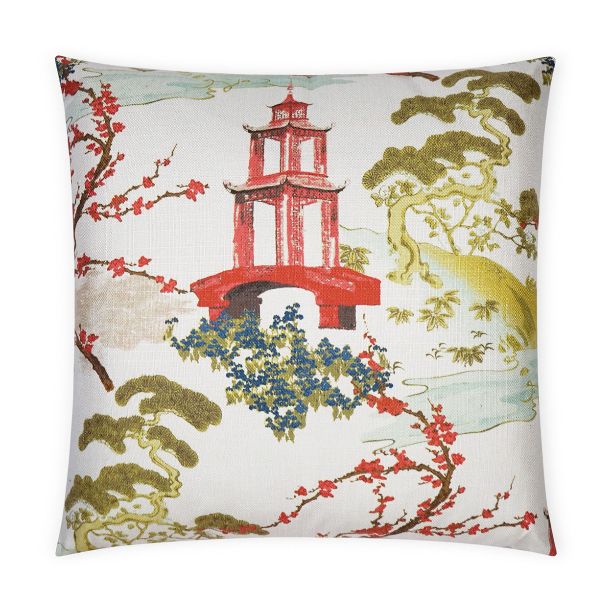 D.V. Kap Home Sakura Pillow - Coral