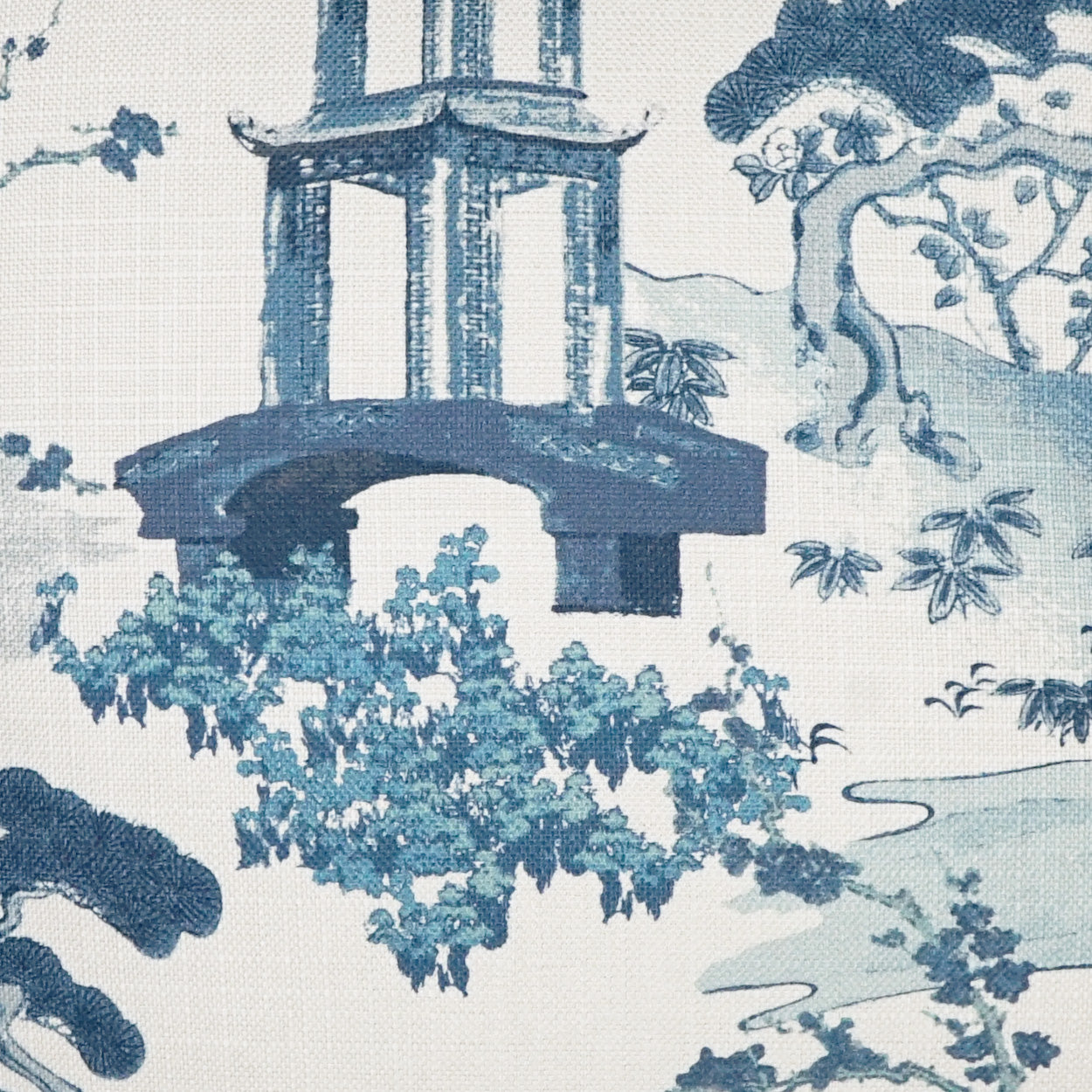 D.V. Kap Home Sakura Pillow - Indigo