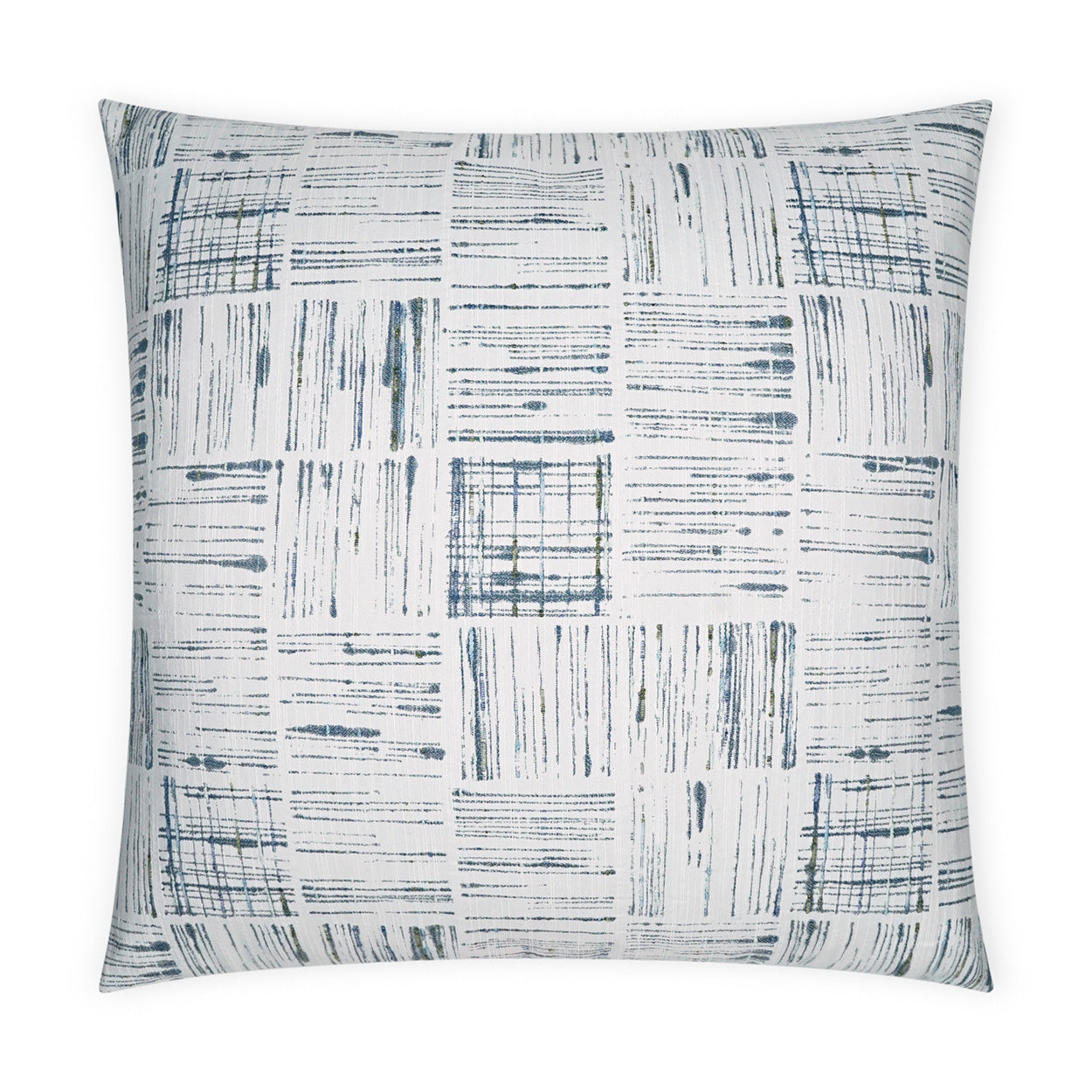 D.V. Kap Home Line Up Pillow - Blue