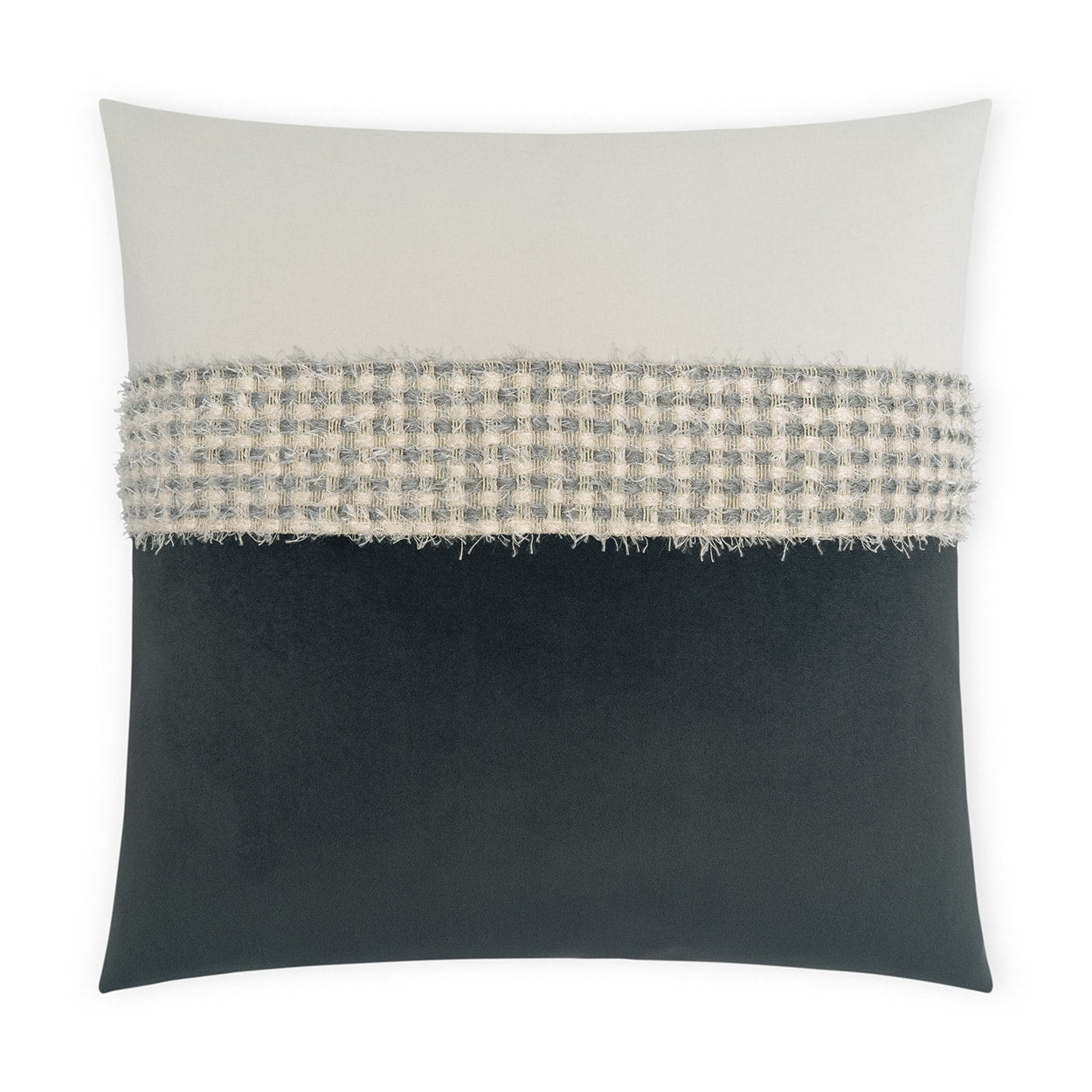 D.V. Kap Home Fuzzy Pillow - Stone