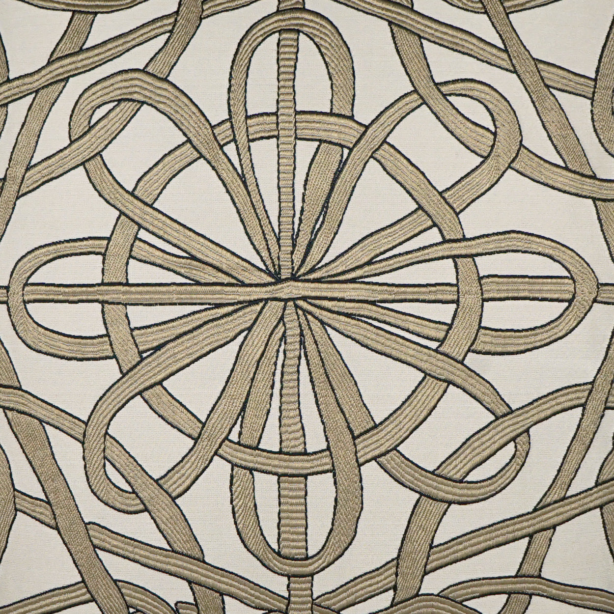 D.V. Kap Home Slip Knot Pillow - Taupe